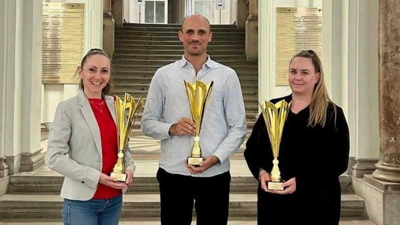 Eszterházy SC: A kiváló szakmai teljesítményt a legmagasabb rangú díjjal jutalmazták.