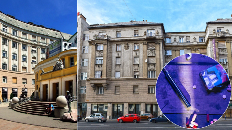 Íme egy átfogalmazott változat:

Két hónapnyi kitartó munkával sikerült megtisztítani a Corvin közben található házat a drogfogyasztóktól.